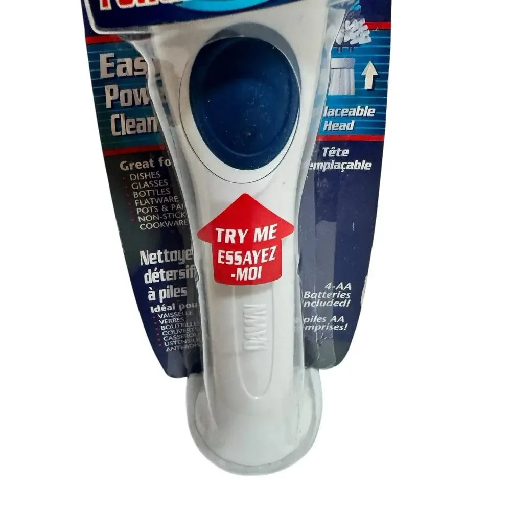 Sealed Dawn Power Dish Brush Battery Operated Power Scrubber Spinning Head NEW